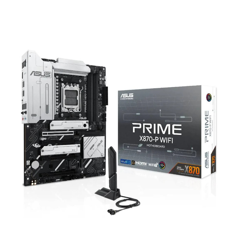 Asus Prime X870-P Wifi AM5 DD5 ATX Gaming Motherboard - اللوحة الأم